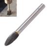 Wear-Proof Carbide Rotary Burr Single Cut Cutter Drill Bit Die Grinder Bit  Auto Repair Shops