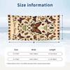 Butterfly Theme Beach Towel Personalized Custom Name & Text Soft Quick Dry Beach Towel for Swimming Travel