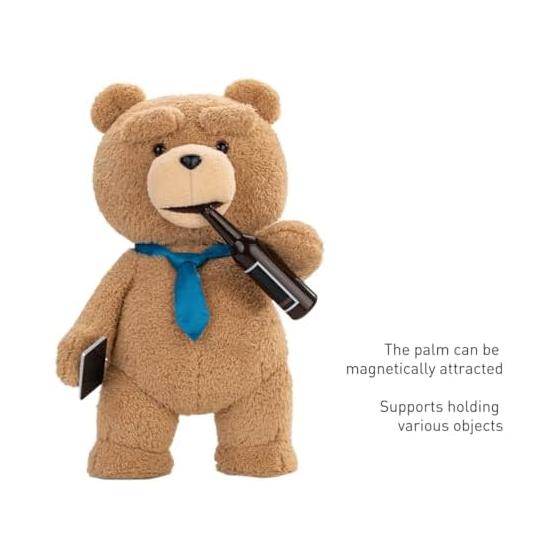 [POP MART Official Store] Ted2 Ted Action Stuffed Toy Pop Mart Stuffed Doll Toy Soft Vinyl Doll Key Chain Blind Doll Gift Push Activity Popma Genuine