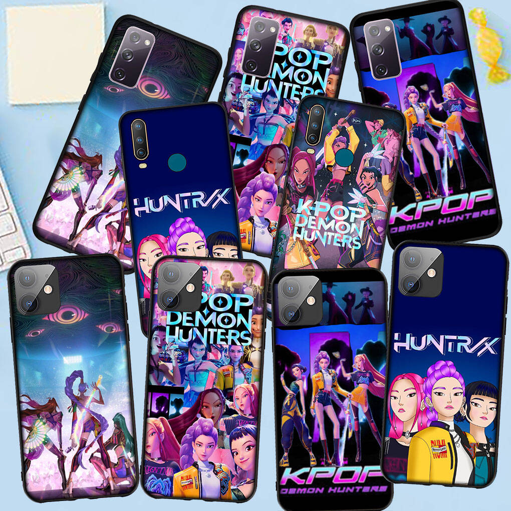 Coque pour Samsung Galaxy S25 S23 S22 S24 Ultra FE A05 A06 A15 A16 A36 A37 A35 A54 A55 A56 A57 A25 A26 A53 A17 Zoey KPop Rumi Demon Mira Hunter X Housse