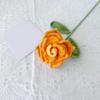 1PC Artificia Rose Bouquet Fake Flower Wedding Decor Woolly Flower Homemade Knitted Hand-Crochet