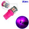 10Pcs Car Wedge Tail Lamp Universal Car T10 158 192 194 168 W5W 5050 SMD 5 LED Light Car Decoration Bulb Auto Light Accessories