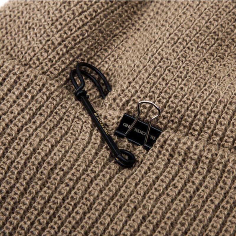 BLACKBLOND BBD Signature Custom Krótka Czapka (Ciemny beż)