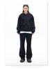 Lan Hai Men's Hooded Sweatshirt | 2025 Autumn/Winter Collection | Trendy Reverse Stitch Design | Solid Color | High Street Style
