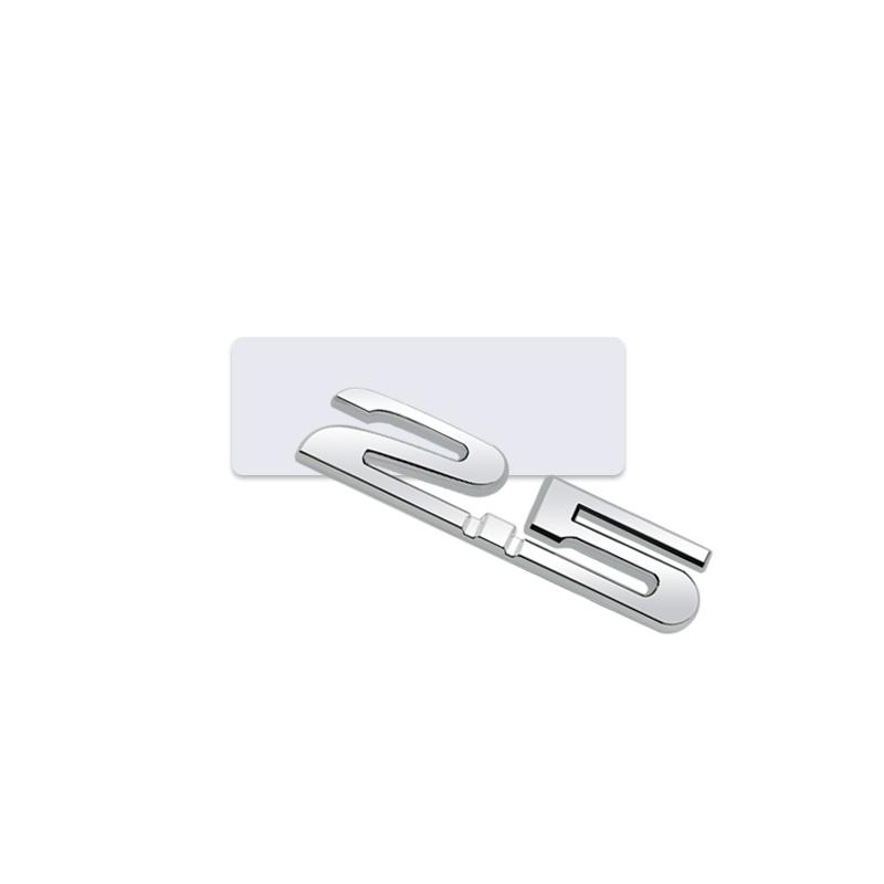Car Sticker Metal 2.0 2.5 Emblem Badge Decal for Mazda MS Sport 6 3 CX5 5 2 323 CX7 MX30 MX5 CX30 CX3 CX9 Demio Axela Atenza ujcdg07