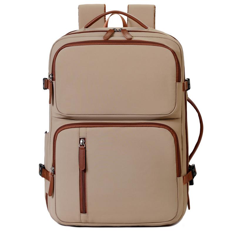Schoolbag Backpack Women's Large Capacity Expansion Dry and Wet Separation Multifunctional Computer Boarding Business Travel Backpack Baigou School