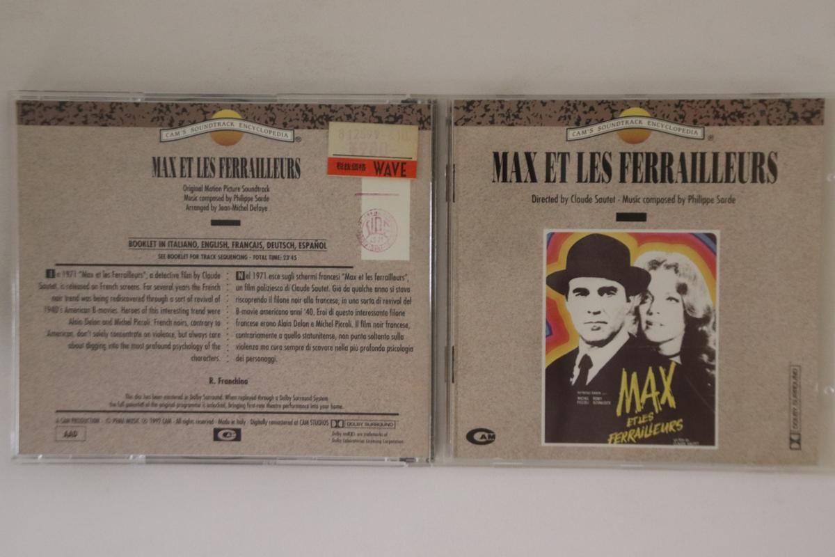 

CD OST - Max Et Les Ferrailleurs CSE089 CAM 1992 Italy Soundtracks & Musicals Used