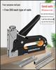 "Green Forest Manual Woodworking Nail Gun: Special Door & Stapler for Home Oil Painting"