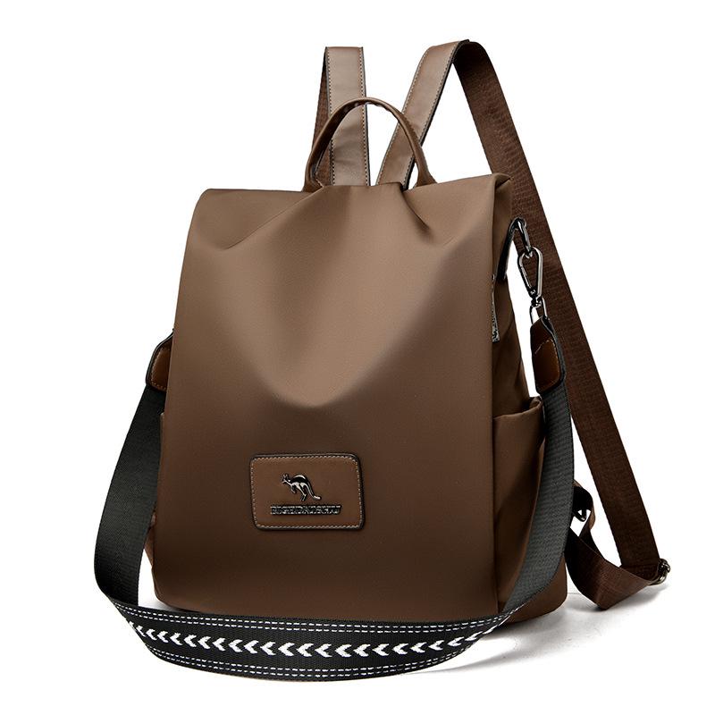 

2024 Модный вместительный рюкзак из ткани Оксфорд с защитой от кражи для женщин