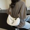 Wide Shoulder Strap Women Crossbody Bag Fashion Style Commuting Design Single Shoulder Bag All-match Simple Oxford Dumpling Bag