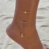 SUMENG New Ankle Chain Pineapple Pendant Anklet Beaded Summer Beach Foot Jewelry Fashion Style Anklets for Women Gifts 2025