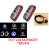 LED Car Door Warning Ghost Shadow Welcome Light Accessories For VW Touareg 7P Golf 5 6 7 Jetta MK5 MK6 MK7 Passat B6 B7 B8 B9 CC