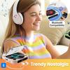 Portable Bluetooth CD Player, New 2025 Model, High-fidelity Sound Quality, Supports Wireless and Wired Playback, Rechargeable Compact CD Player.