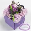 Bouquet de Fleurs Savon, Rose Lavande et Œillet