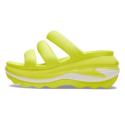 Mega Crush Triple Strap Slides Acidity Unisex 209842-76M