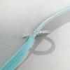 2022 High Carbon Diamond S925 Sterling Silver Zircon Ring for Women - Stylish Inter-Diamond Design