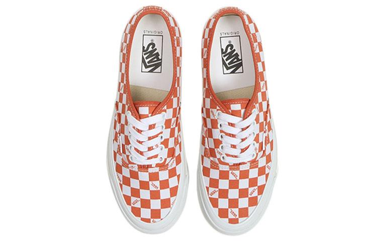 Authentic Og Vans Lx 'Mecca Orange Checkerboard' VN0A5FBD0HL
