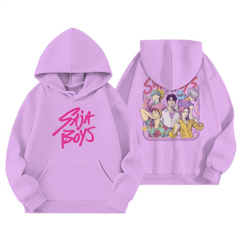 KPop Lovci démonů Dětské mikiny Dívčí oblečení Dětský film Nová mikina s dlouhým rukávem Pulovr K-Pop Lovci démonů Neformální topy