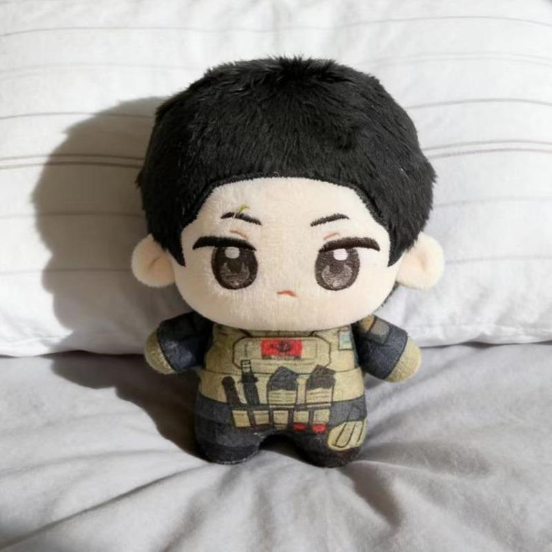 Delta Force Tempest Luna Cosplay Doll Game Peripheral Stuffed Doll 10Cm Stinger Vyron Plushies Pendant Keychain Birthday Gift