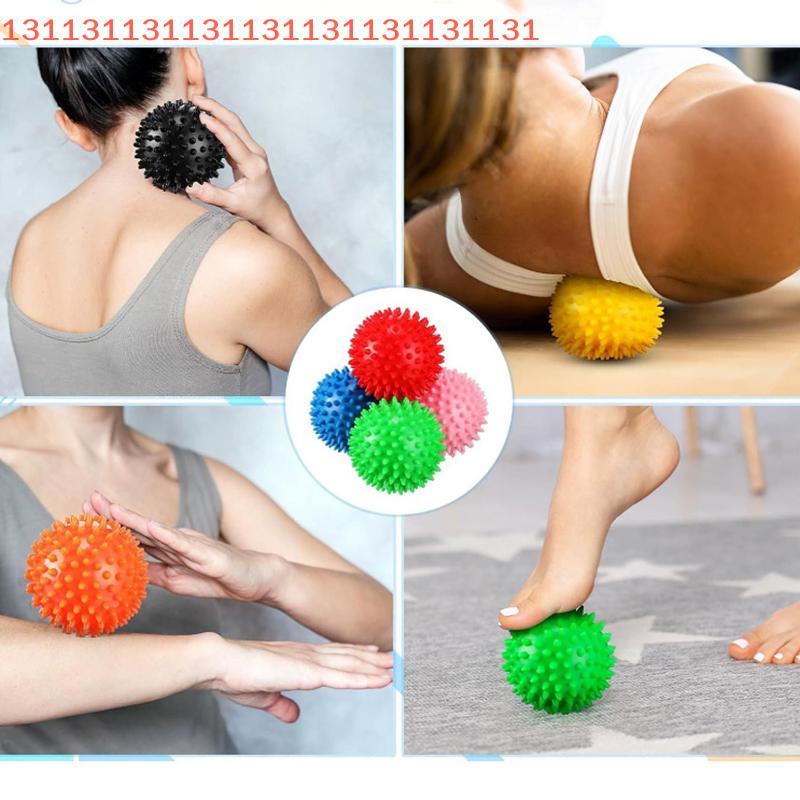 Relaxation Myofascial Balls For Plantar Massage Tools Peanut Massage Spiky Ball Training Muscle Pain Stress Foot Massager