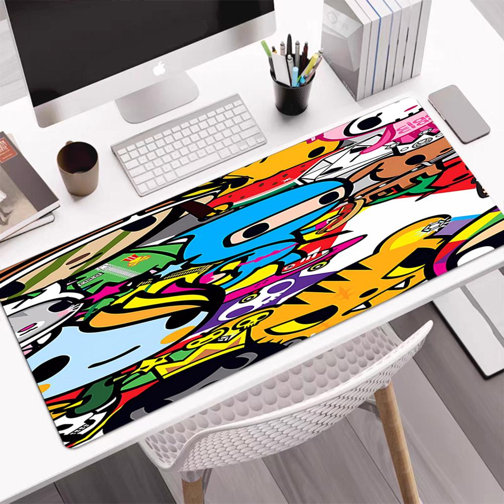 tokidoki Theme Mouse Pad, Non Slip Rubber Base, Multifunctional Office & Home Decor, Perfect for Workspace Personalization.