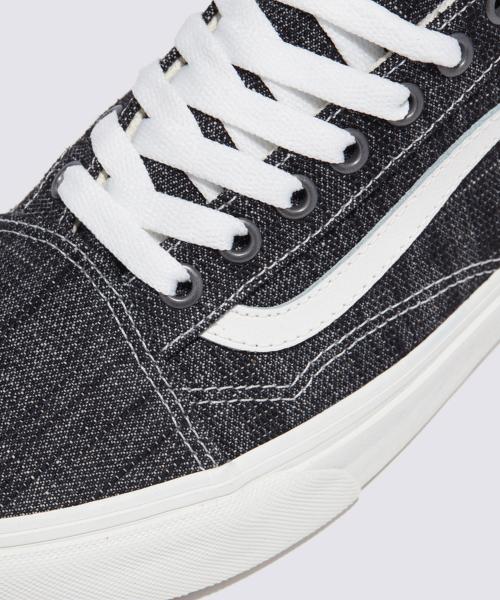 Vans Old Skool - (Threaded Denim) Black:White VN000CR5Y281