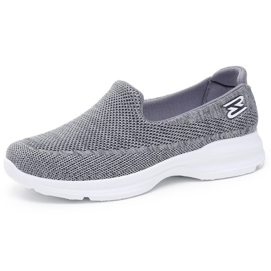 Shoes Women's casual shoes Small single processing Customized one-pedal single shoes Shallow mouth mesh shoes Wholesale of middle-aged 