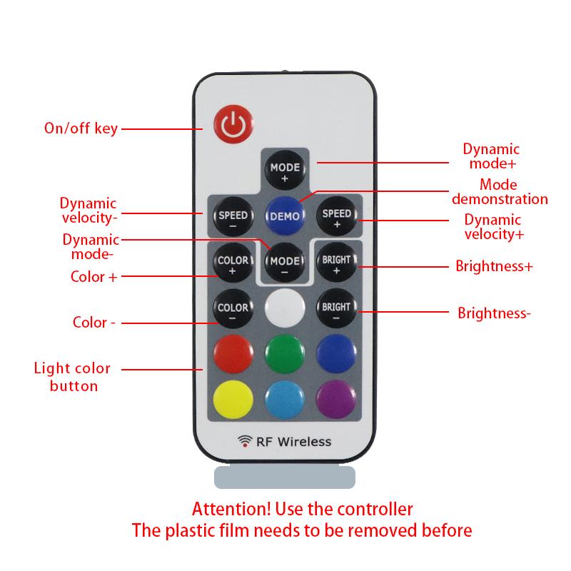 Heart-shaped seven-color neon car interior decoration atmosphere light decoration car window LED atmosphere light