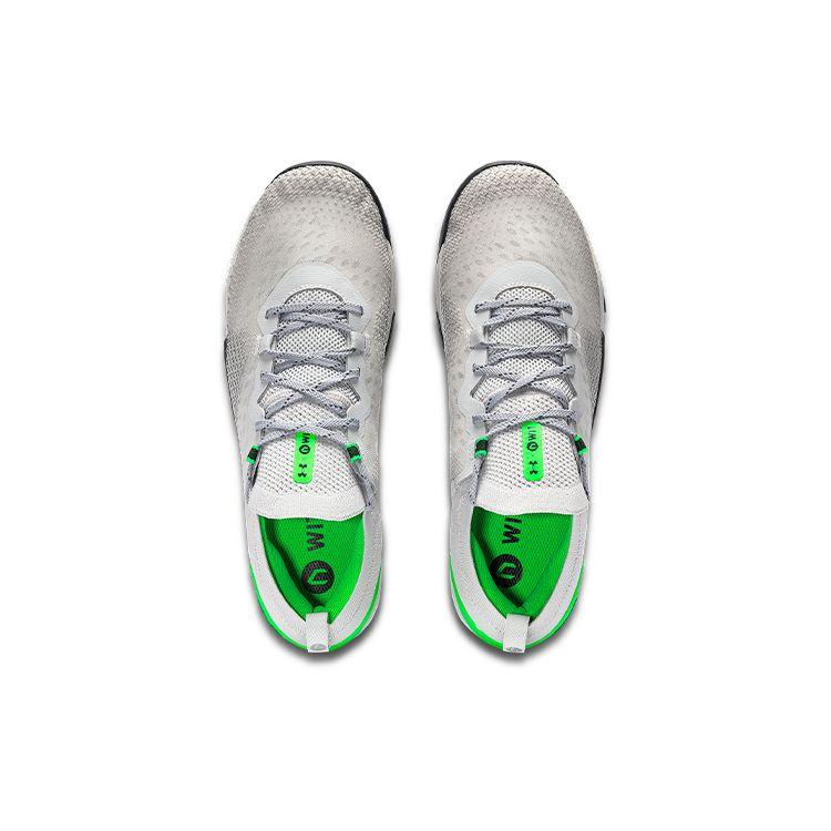 Under Armour TriBase Reign 3 Grey Flux Men Sneakers Black 3024701-101