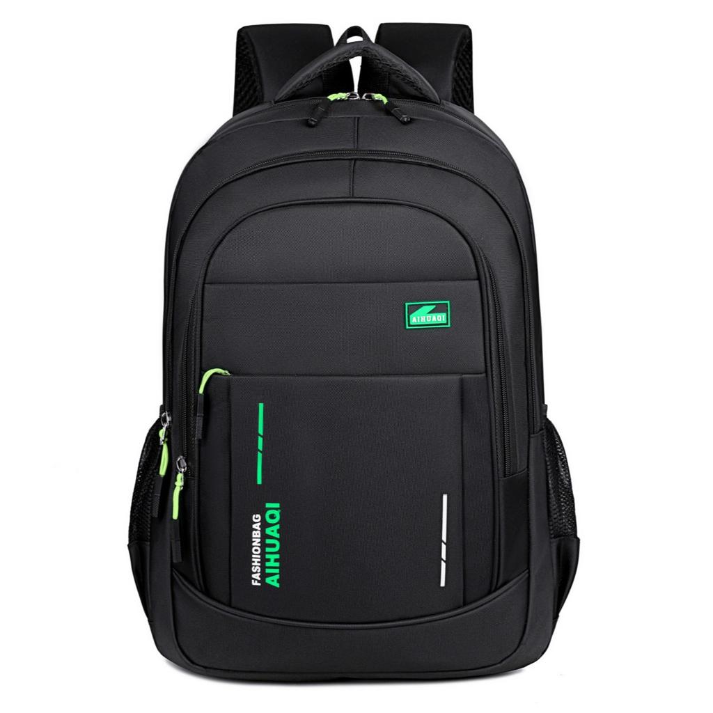 Men's Laptop Backpack Large Capacity Simple Business Computer Bag Travel Daypack for Students