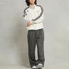 Adidas Originals 80S Premium Logo Full Zip Striped Sports Jacket Men Jackets Off-White JC6530