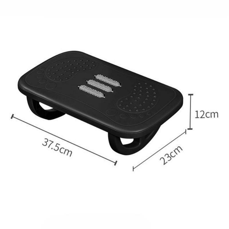 Ergonomic Under Desk Foot Rest Rocker Adjustable Height Massage Surface for Home Office Yoga Fitness Adults Men Women