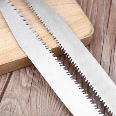 2pcs S1122C Reciprocating Saw Blades for Cutting Bone Meat Wood Blade 9/11.81Inch 5/7TPI Reciprocating Stainless Steel Saw Blade