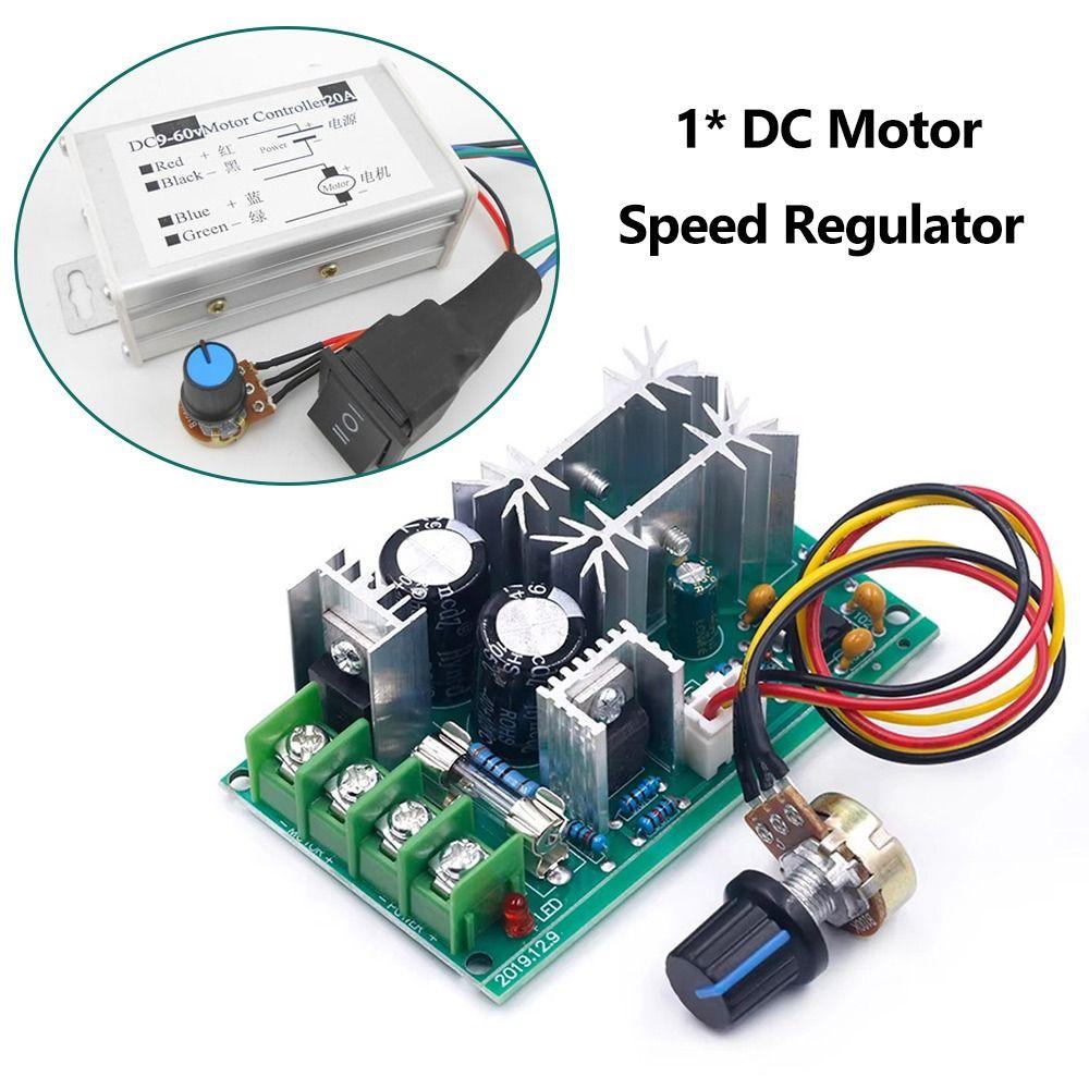 PWM Control DC Motor Speed Regulator 20A Current Regulator DC Motor Applications
