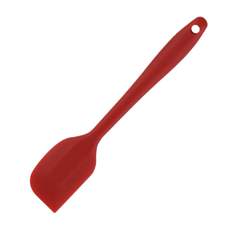 1Pc High Temperature Food Grade Integrated Silicone Scraper Cake Cream Spatula Silicone Whipping Cream Scraper Baking Tool