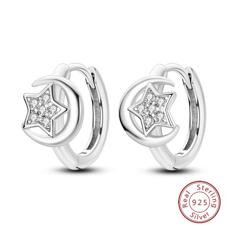 Real 925 Sterling Silver Colorful Dragonfly Butterfly Animal Earrings For Women Exquisite Birthday Anniversary Jewelry Gifts