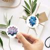500Pcs Flower Stickers Cakes Desserts Baking Decorations Sealing Gift Series Self-Adhesive Stationery Sticker Labels