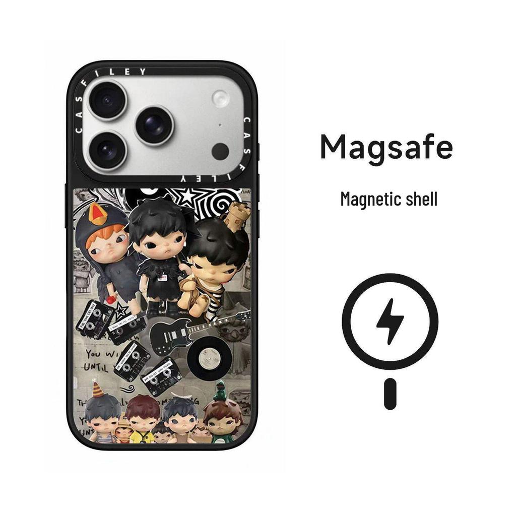 Xiaoye Guzi Jie Trendy Cute Phone Case for Apple Pro Max (Models 14, 15MagSafe, 16, 17)