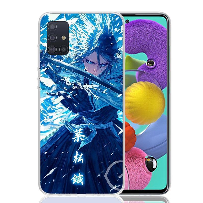 Bleach Kuchiki Rukia Phone Case For Samsung Galaxy A52 A32 A22 A12 A02S A50S A30S A51 A31 AA71 Note 20 Ultra 10 S10 Plus Galaxy