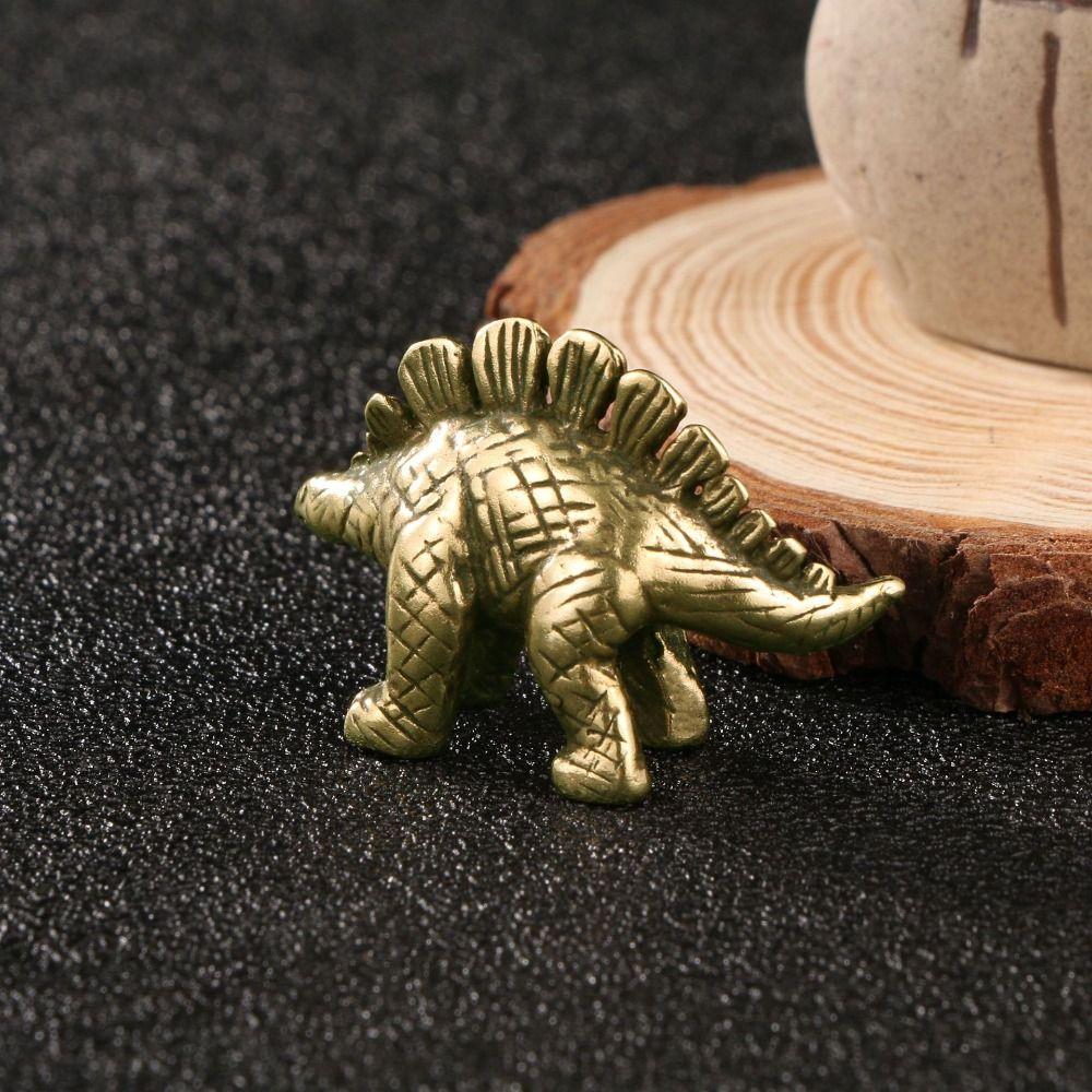 Mini Dinosaur Statue Vintage Children Dinosaur Toy Lucky Dinosaur Miniatures  Decoration Crafts