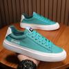 Men Canvas Shoes Casual Sneakers Fashion Lace Up Flat Comfortable Outdoor Footwear Skateboard Tenis Masculino Zapatillas Hombre