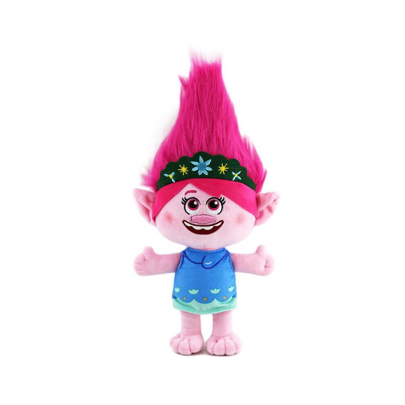 (Poppy) 118 In Trolls Band Together Branch Plush Toy Soft Doll Room Decor Gifts