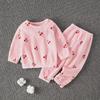 2024 Herbst/Winter Kinder Flanell Pyjama Set - Samt, Verdickte Homewear