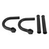 Bicycle Armrest Handlebars Aluminum Alloy Black Increased Height Bend Handlebar for Mountain Bike Road Bikes