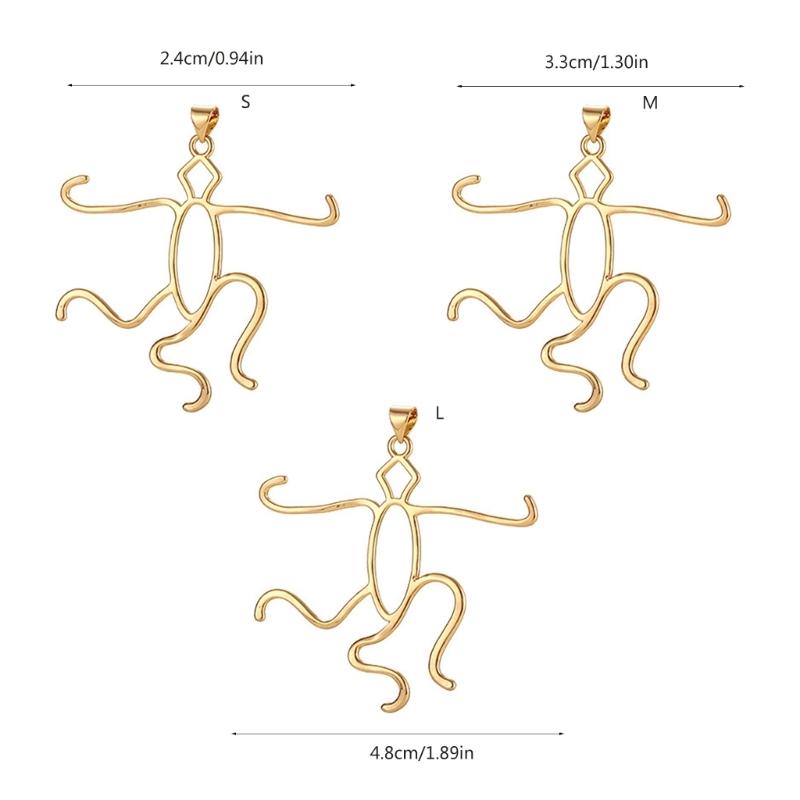 Adjustable Pendant Mount Pendant Blank Base Alloy Material Necklace Pendant Base Suitable for Necklace Creation