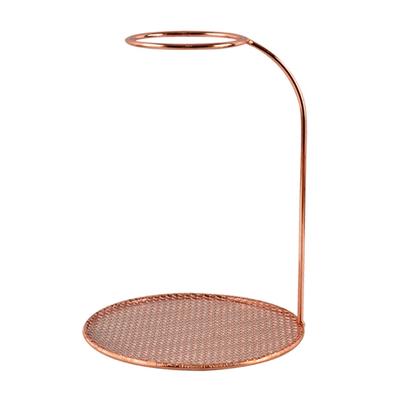 Stainless Steel Pourring Coffee Dripper Stand Controllable 20cm High Elegant Filter Cup Holders for Home and Cafes