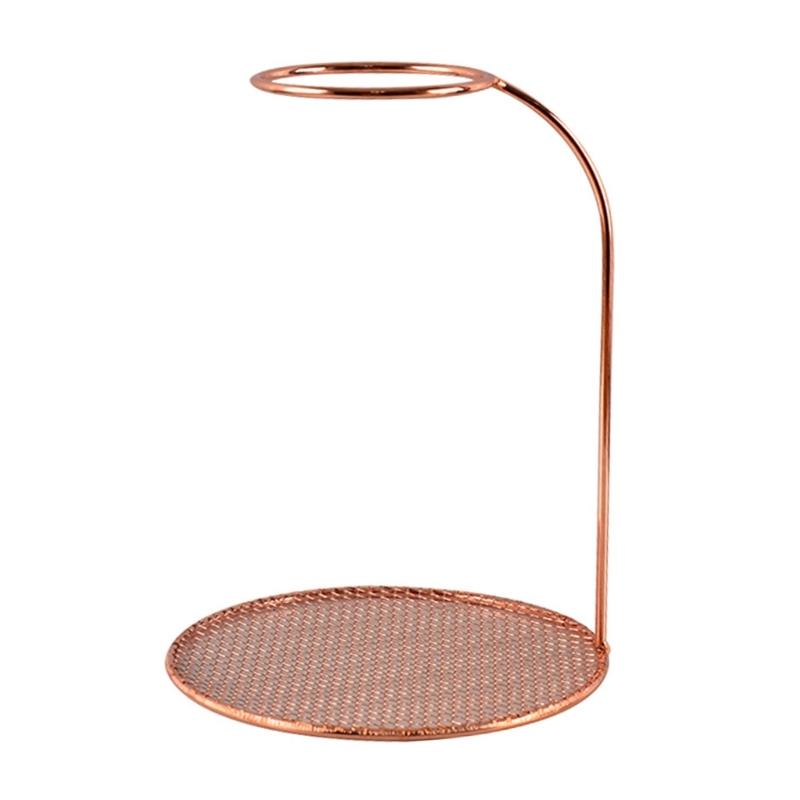 

Elegant Coffee Pouring Rack Convenient 20cm High Pouring Coffee Holders Stand Stainless Kitchen Accessory 1