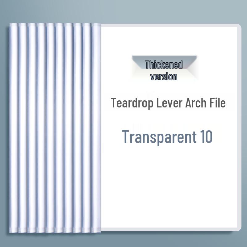 A4 Lever Arch File Morandi Color Large Capacity Document Storage for Students 1660₽