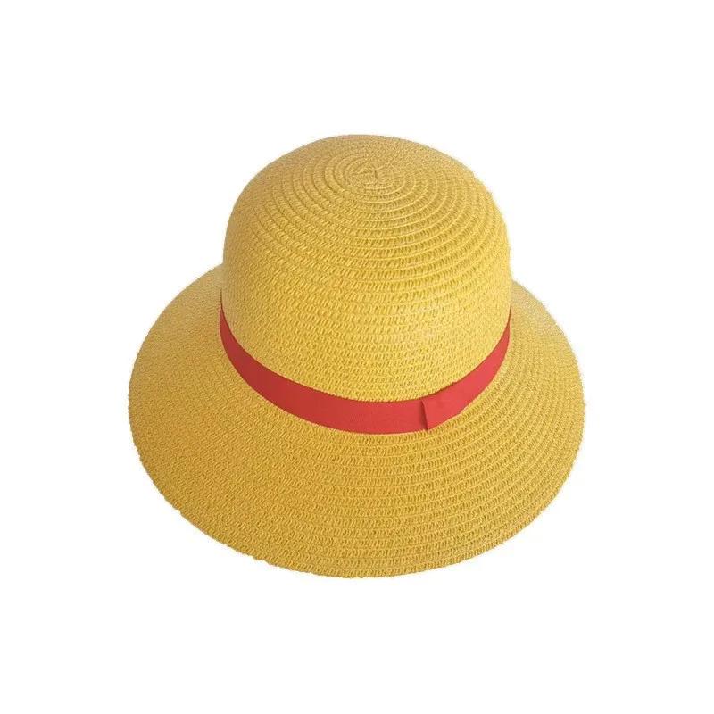 Costumes de Cosplay Anime Monkey D Luffy ONE PIC Dieu du Soleil Luffy Cosplay Costumes Rouges Chapeau Halloween Carnaval Costume Pour Adulte Enfants 150