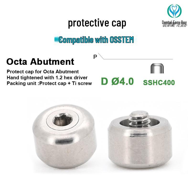 Osstem Aoshengtai Compatible Protective Cap for Dentium, ITI, Adin, Android, Jian Dental Implant Abutment Screws